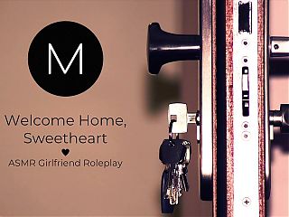 Welcome Home, Sweetheart, Girlfriend Greets You At The Door, Appreciation, F4M